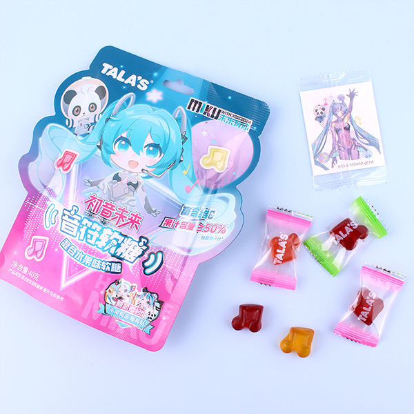 Buy Uha Ikoma Rainbow Ramune Mini Candy - Peach at Tofu Cute